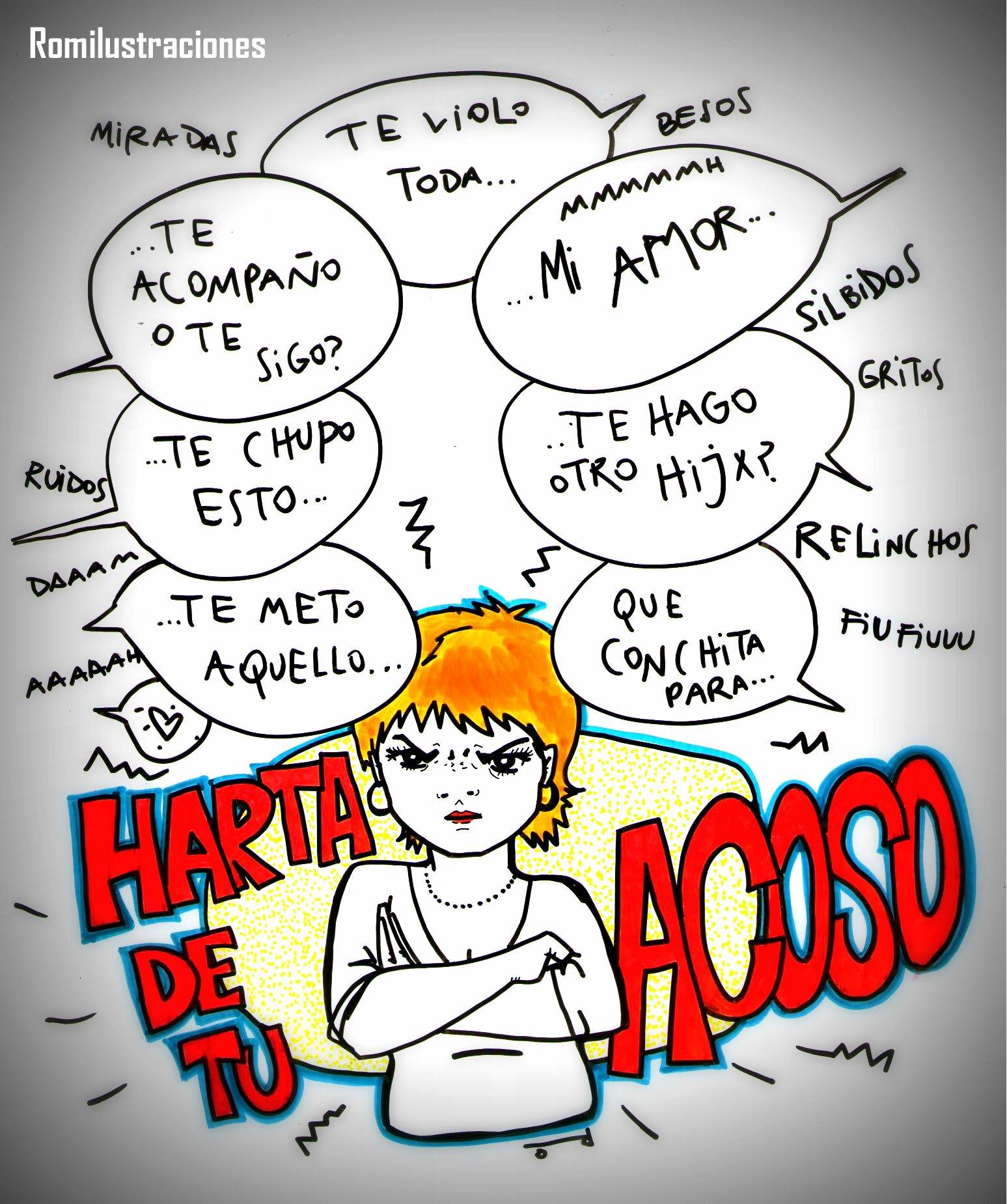 Harta de tu acoso