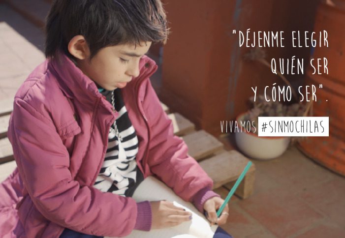 #SinMochilas